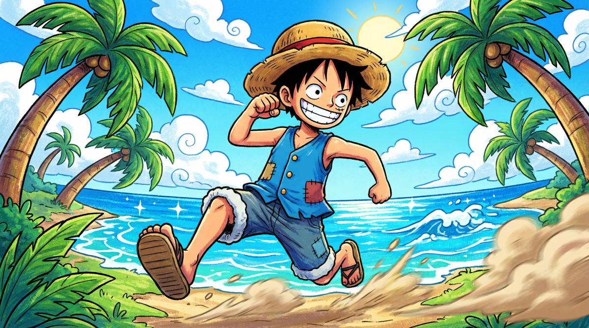 蜜桃传媒动漫视频 - 草帽少年的冒险之旅